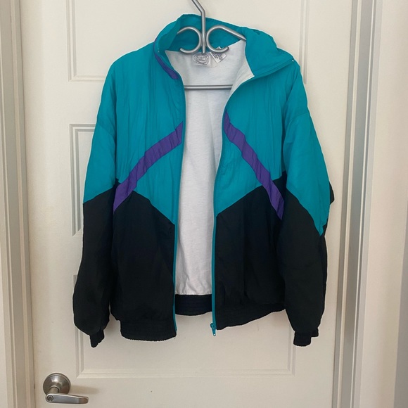 90s Windbreaker Set EuroSport Size Small - Picture 5 of 16